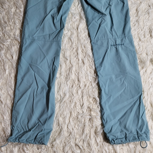 Mammut Cargo Climbing Khaki Blue Pants Size 8 - Picture 11 of 15